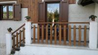 Balkón alebo terasa v ubytovaní Rifugio Del Pettirosso