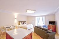 Postel nebo postele na pokoji v ubytování Stylische Cityapartments Benedikt