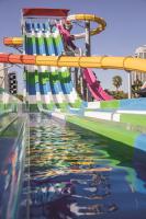 eine Wasserrutsche in einem Wasserpark in der Unterkunft Circus Circus Hotel, Casino &amp; Theme Park in Las Vegas
