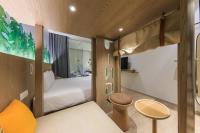 HOTEL PIN Jiaoxiにあるテレビまたはエンターテインメントセンター