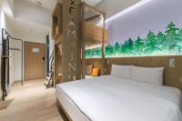 HOTEL PIN Jiaoxiにあるベッド