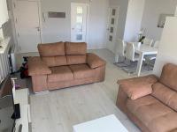 Posezení v ubytování Apartamento de lujo en La Toja