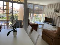 Posezení v ubytování Apartamento de lujo en La Toja