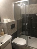 Koupelna v ubytování Apartmány Crystal Jasná