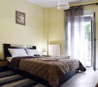 Posteľ alebo postele v izbe v ubytovaní Thesshouse Pefka FK
