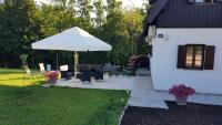 Vonkajšia záhrada v ubytovaní B&B Plitvice Lakes Villa Mija