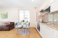 Kuchyň nebo kuchyňský kout v ubytování Jantar Apartamenty - Family Vacation Polanki