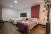 Posteľ alebo postele v izbe v ubytovaní Casa FamiliarArtola Etxea San Sebastian-Pamplona-Bilbao