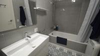 Koupelna v ubytování Apartament Núria