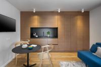 Televízia a/alebo spoločenská miestnosť v ubytovaní Luxury Town House Corto Bechera