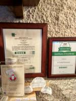 Certifikát, ocenenie alebo iný dokument vystavený v ubytovaní Agriturismo Il Frutto Permesso