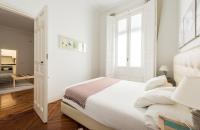 Postel nebo postele na pokoji v ubytování Apartamentos Alcalá