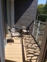 Balkon lub taras w obiekcie Apartament Bałtyk Nadmorskie Tarasy z parkingiem