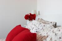 Postel nebo postele na pokoji v ubytování Stone cottage Aria