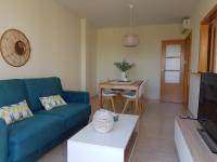 TV a/nebo společenská místnost v ubytování Apartments Sol de Almeria Golf y Playa