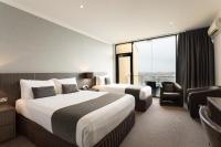 Lakes Hotelにあるベッド