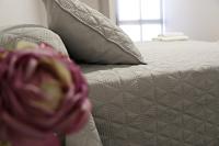Posteľ alebo postele v izbe v ubytovaní Apartamentos Credencial