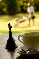 Příslušenství pro přípravu čaje a kávy v ubytování Nisala Arana Boutique Hotel