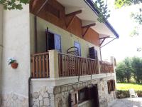 Balkón alebo terasa v ubytovaní Rifugio Del Pettirosso