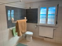 A bathroom at Ferienwohnungen zum Briefmarkenhaus