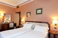 Posteľ alebo postele v izbe v ubytovaní Hotel Bristol