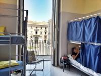 A balcony or terrace at Ostello degli Elefanti