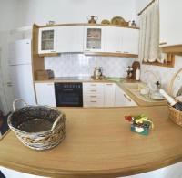 Kuchyň nebo kuchyňský kout v ubytování Villa Vasiliki