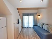 TV a/nebo společenská místnost v ubytování Notos Resort - Tristinika Sithonia