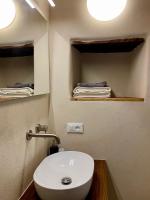 A bathroom at Casa Pietra