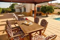 The floor plan of Arenales Great Home with AC, Pool and Barbecue