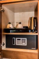 Een keuken of kitchenette bij Hotel Amstelzicht