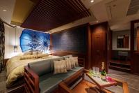 HOTEL ZEN 一宮 (大人専用)にあるベッド