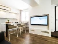 Telewizja i/lub zestaw kina domowego w obiekcie Gallery House