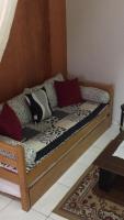 Charmoso apartamento Copacabanaにあるベッド