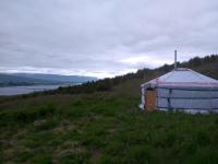 Příroda nedaleko luxury tent
