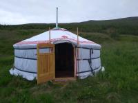 Příroda nedaleko luxury tent