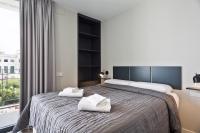 Postel nebo postele na pokoji v ubytování Sitges Vibe Apartments by Olala Homes