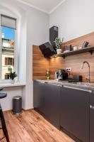 Kuchyňa alebo kuchynka v ubytovaní Porto Marina apartments