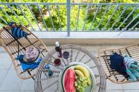 Balkón alebo terasa v ubytovaní Holiday Nest & parking