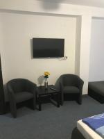 Telewizja i/lub zestaw kina domowego w obiekcie Penzión Vilo