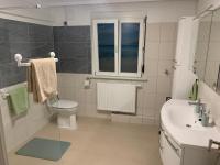 A bathroom at Ferienwohnungen zum Briefmarkenhaus