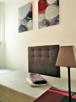 Posteľ alebo postele v izbe v ubytovaní Unigue Design Apartment, Gandia