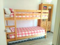 Postel nebo postele na pokoji v ubytování BOIRA - Vivienda en urbanización a primera línea de playa