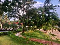 a view of the resort from the garden at Peppercorn Beach Resort in Phú Quốc