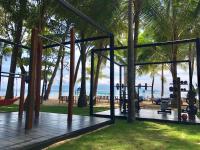 a pavilion with a view of the beach at Peppercorn Beach Resort in Phú Quốc