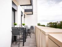 Balkon lub taras w obiekcie VacationClub – Baltic Park Fort Apartament F.308
