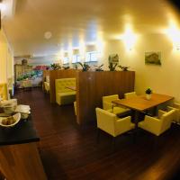 Khu vực ghế ngồi tại Gościniec Skwierzyna