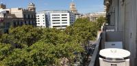ホテルから撮影された、または一般的なバルセロナの景色