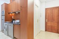 Kuchyň nebo kuchyňský kout v ubytování LEEWAYS APARTMENT VI in GRAN VÍA