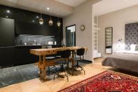 TG Hotel Apartments Budapestにあるベッド